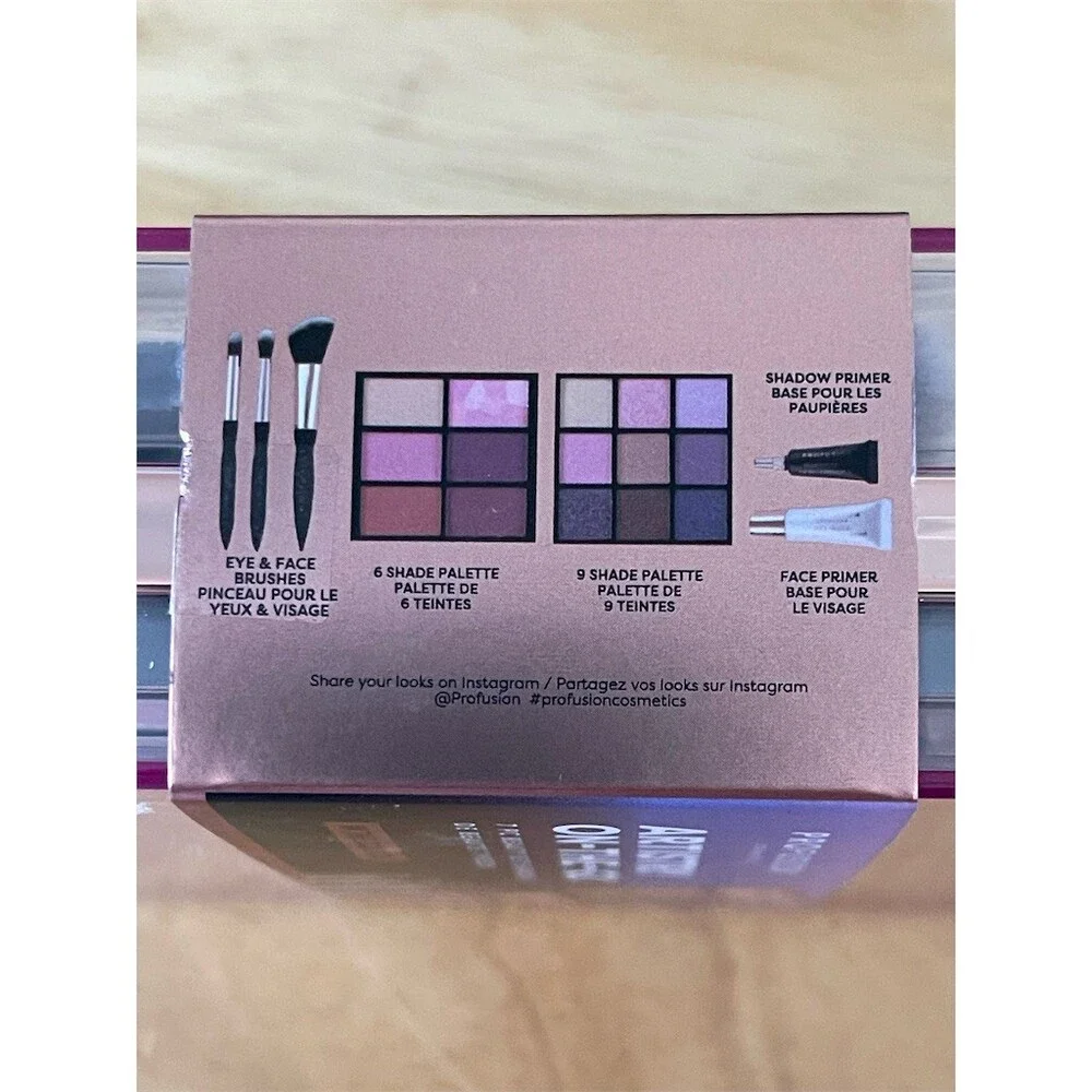 Profusion Artistry On-The-Go 7 Pc Makeup Set In The Cosmos Travel Kit